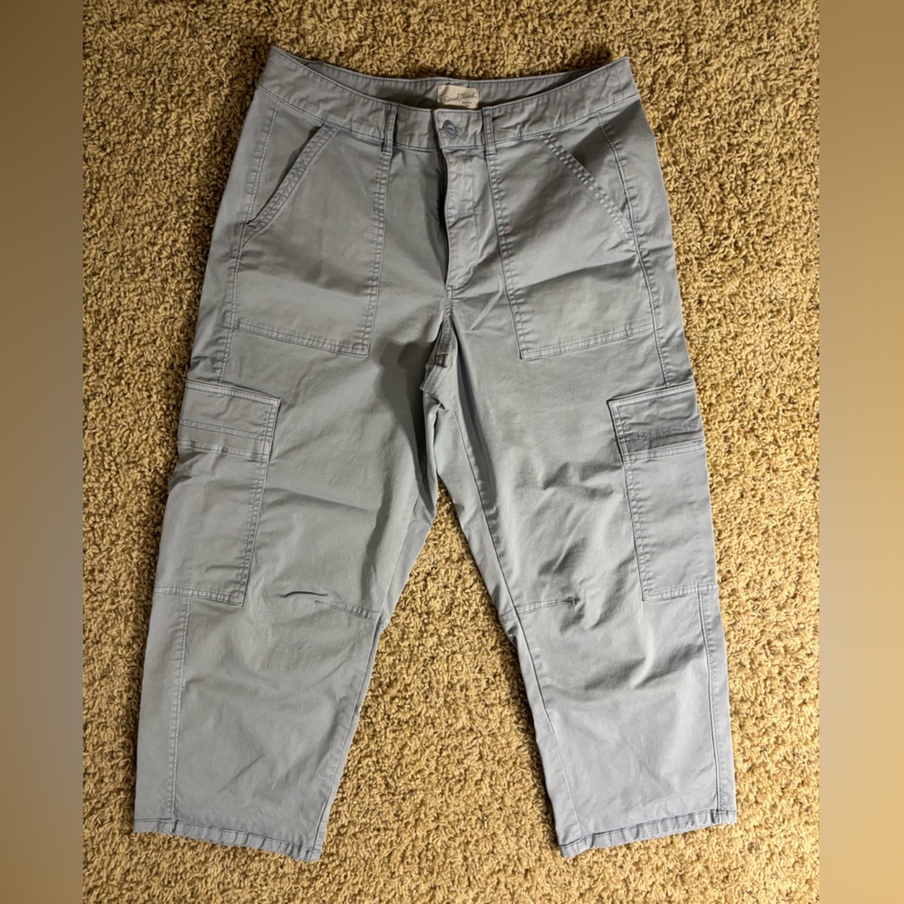Women's Mid-Rise Barrel Leg
Cargo Pants - Universal
Thread™ Light Blue
- 12 - Picture 2 of 3